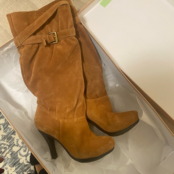 Michael Kors Kidane Slouche Suede Boot - Picture 2 of 11